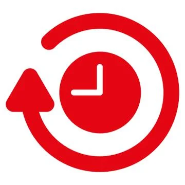 Repeat Clock Icon Stock Illustration