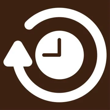 Repeat Clock Icon 스톡 일러스트