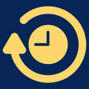 Repeat Clock Icon Stock Illustration