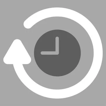 Repeat Clock Icon Illustrazione stock