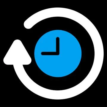 Repeat Clock Icon イラスト素材