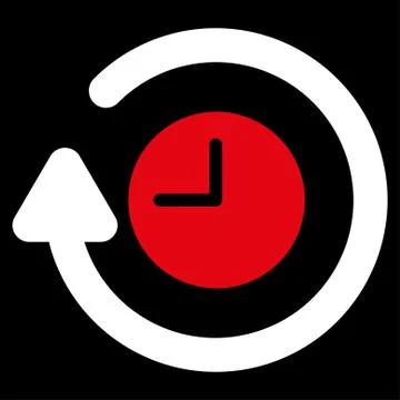 Repeat Clock Icon Stock Illustration