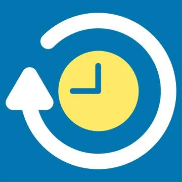 Repeat Clock Icon Stock Illustration