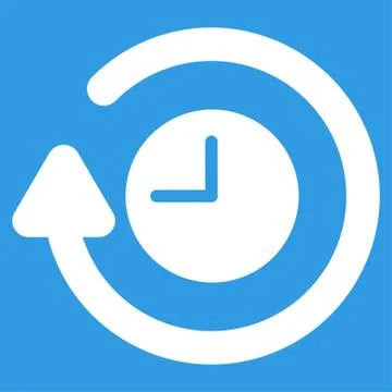 Repeat Clock Icon Stock Illustration