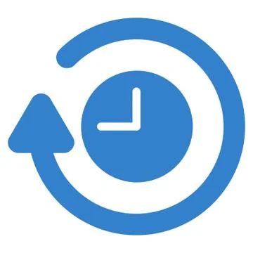 Repeat Clock Icon Illustrazione stock