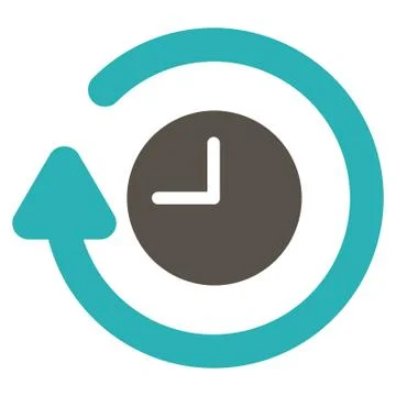 Repeat Clock Icon Stock Illustration