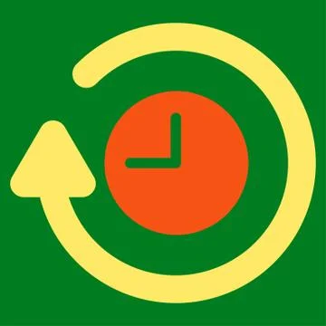 Repeat Clock Icon Stock Illustration