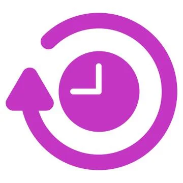 Repeat Clock Icon Stock Illustration