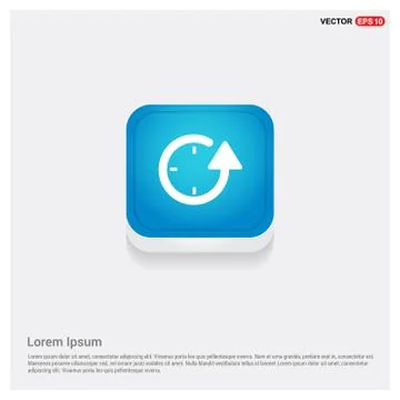 Repeat Clock Icon Stock Illustration