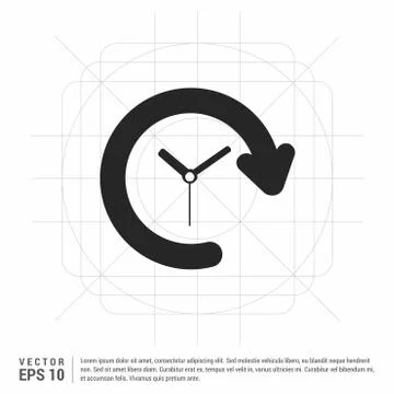 Repeat Clock Stock Illustration
