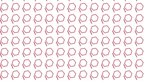 Repeat Effects Polygon Pattern Background Motion Smooth Stock Footage 183349748