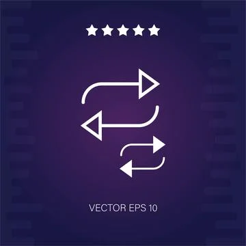 Repeat  icon Stock Illustration