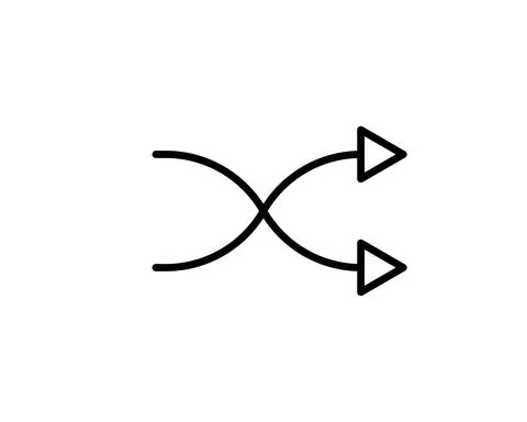 Repeat Icon in trendy flat style isolated on white background, for your web s Stock Illustration