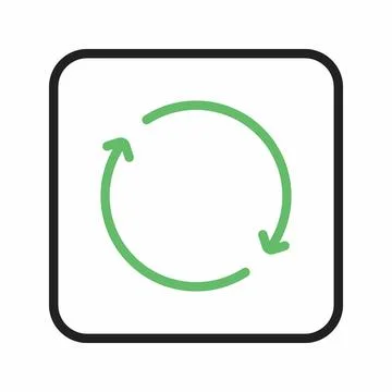 Repeat icon vector image. Stock Illustration