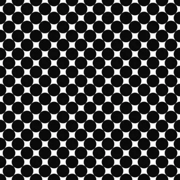 Repeat monochromatic abstract circle pattern 스톡 일러스트