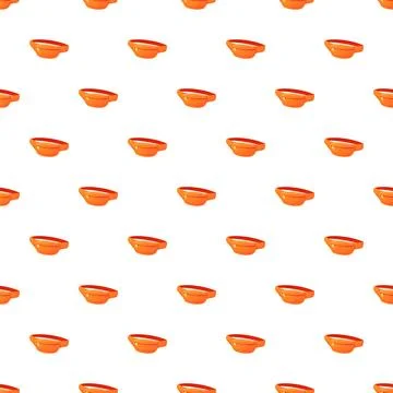 Repeat pattern of orange waist bags for apparel or web design 스톡 일러스트