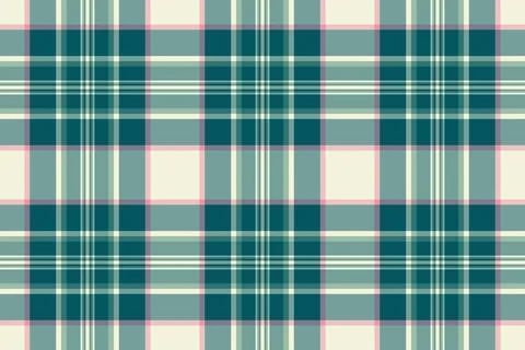 Repeat plaid tartan texture, open pattern vector textile. Printout fabric s.. Illustrazione stock