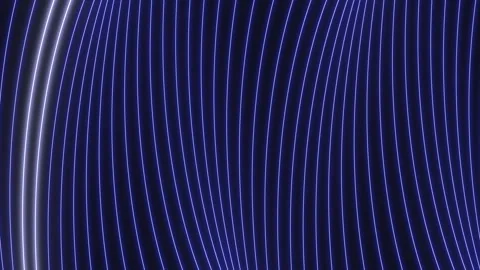 Repeat pulse neon purple lines in vertigo on black gradient Stock Footage 242448782