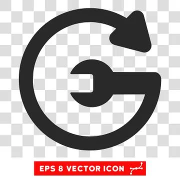 Repeat Service Eps Vector Icon Stock Illustration