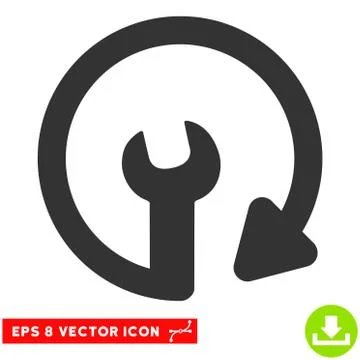 Repeat Service Vector Eps Icon Stock Illustration