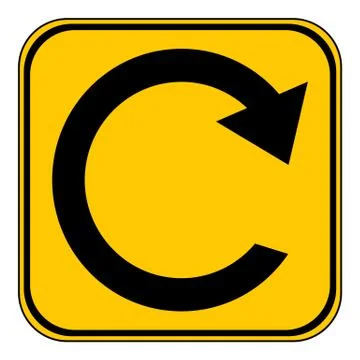 Repeat sign button. Illustrazione stock