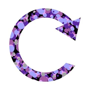 Repeat sign icon. Stock Illustration