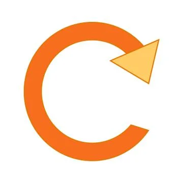 Repeat symbol icon. Stock Illustration