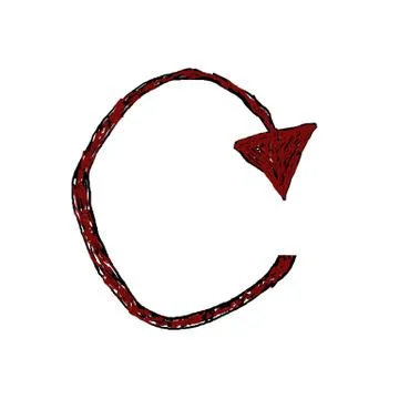 Repeat symbol icon. Stock Illustration