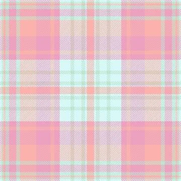 Repeat textile texture vector, flowing plaid seamless pattern. Harvest back.. 库存插图