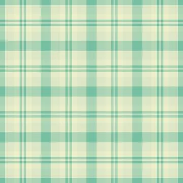 Repeat texture textile fabric, slim plaid pattern vector. Fluffy tartan che.. Stock Illustration