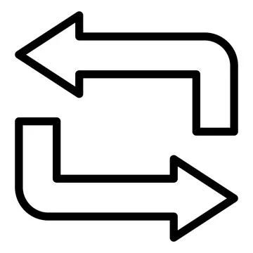 Repeat Vector Icon Design Illustration Stock Illustration