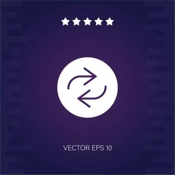Repeat vector icon Stock Illustration