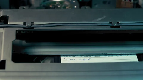 Repeat View of 'Una Voce' Tape Inside Deck Stock Footage 308459186