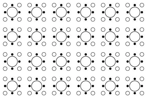 Repeatable abstract geometric pattern. Simple shapes, continuous pattern 스톡 일러스트