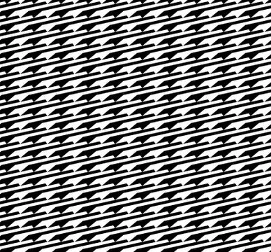 Repeatable abstract pattern with geometric angular shapes Stock Illustration