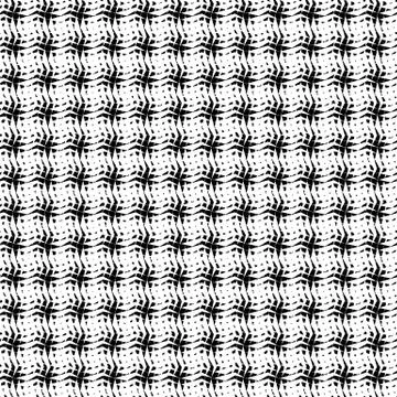 Repeatable abstract snakeskin grid, mesh pattern. Grid, mesh of irregular wav Illustrazione stock