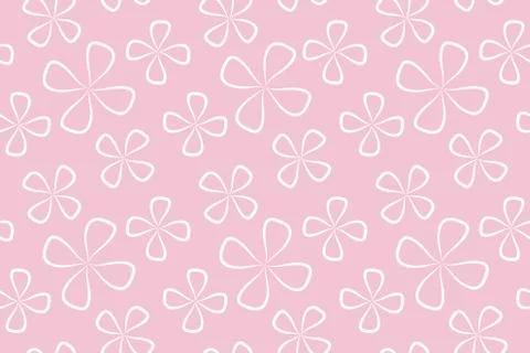 Repeatable background with flowers for website, wallpaper, textile printing.. Stock Illustration
