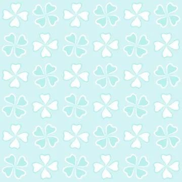 Repeatable background with flowers for website, wallpaper, textile printing.. Stock Illustration