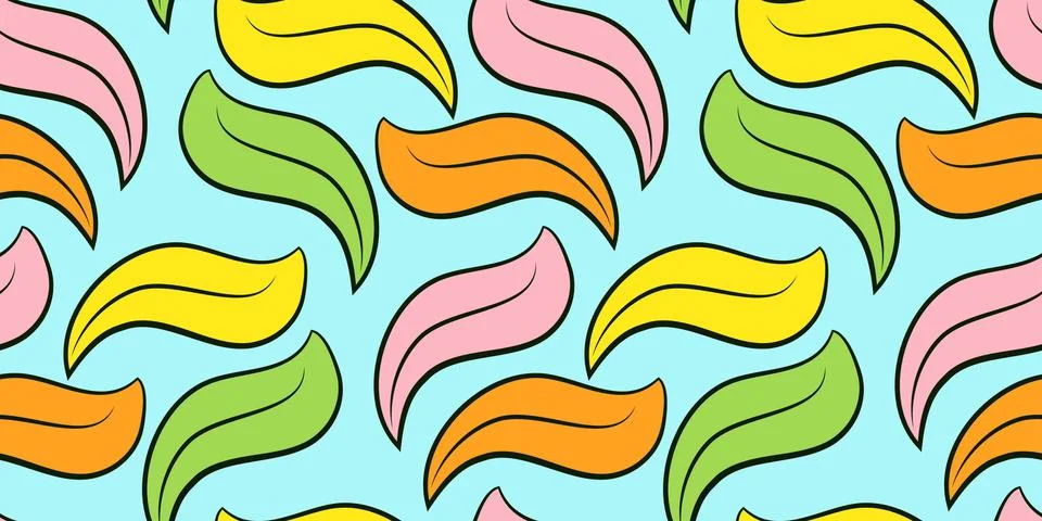 Repeatable background with leaves for website, wallpaper, textile printing,.. Stock Illustration