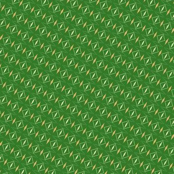 Repeatable contour surface pattern line art with wheat stalk, lemon ice, pistach イラスト素材