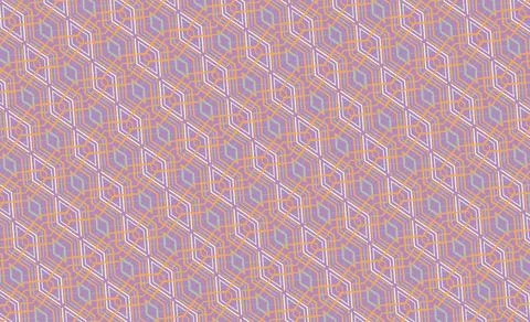 Repeatable contour surface pattern line art with beige, apricot, heather, seafoa Stock Illustration