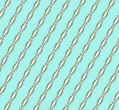 Repeatable contour surface pattern line art with cantaloupe, yellow, turquoise, Illustrazione stock