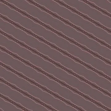 Repeatable contour surface pattern outline composition in dusty flesh, decayed r Stock Illustration