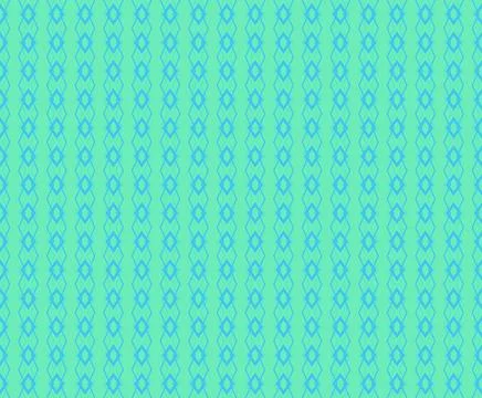 Repeatable contour surface pattern outline composition in pale lime, mint glow, イラスト素材