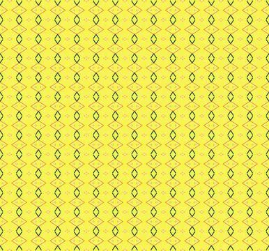 Repeatable contour surface pattern single-line style in pale cream, soft gold, r Stock Illustration