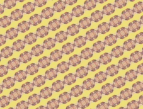 Repeatable decorative tile pattern in ancient sepia gold tones with pale parchme イラスト素材