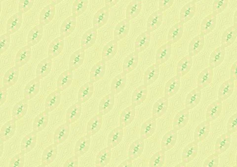 Repeatable decorative tile pattern with apricot ice, light yellow, pear green, s 스톡 일러스트