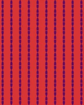 Repeatable decorative tile pattern in bright red, brick red, and orange pee.. Stock Illustration