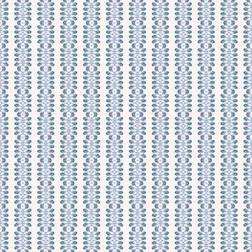 Repeatable decorative tile pattern with dark denim, cornflower, soft blue, rose Stock Illustration