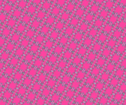 Repeatable decorative tile pattern in deep ocean, hot magenta, vanilla, bright t Stock Illustration